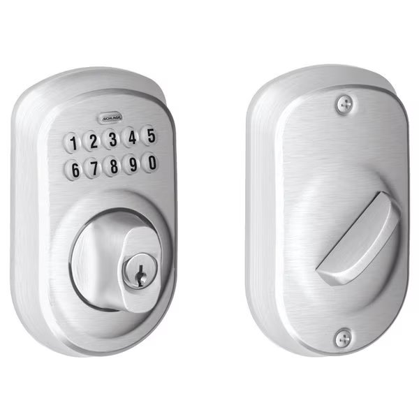 Tubular Deadbolts and Deadlatches, Schlage Residential, Mfr#: BE365 PLY 626
